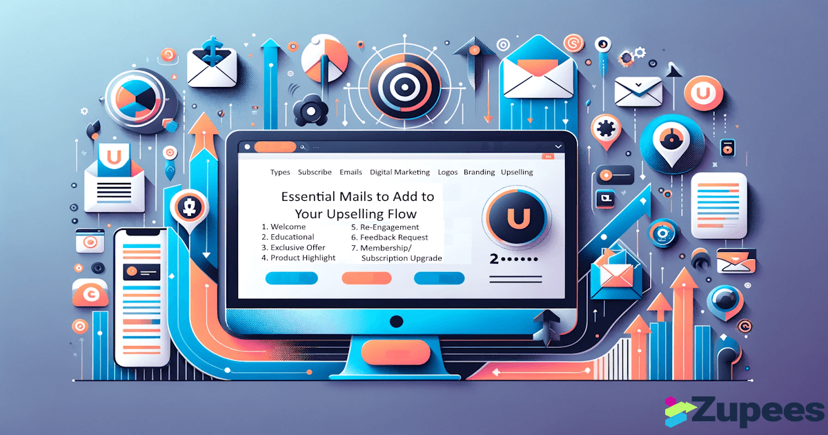 upselling flow emails