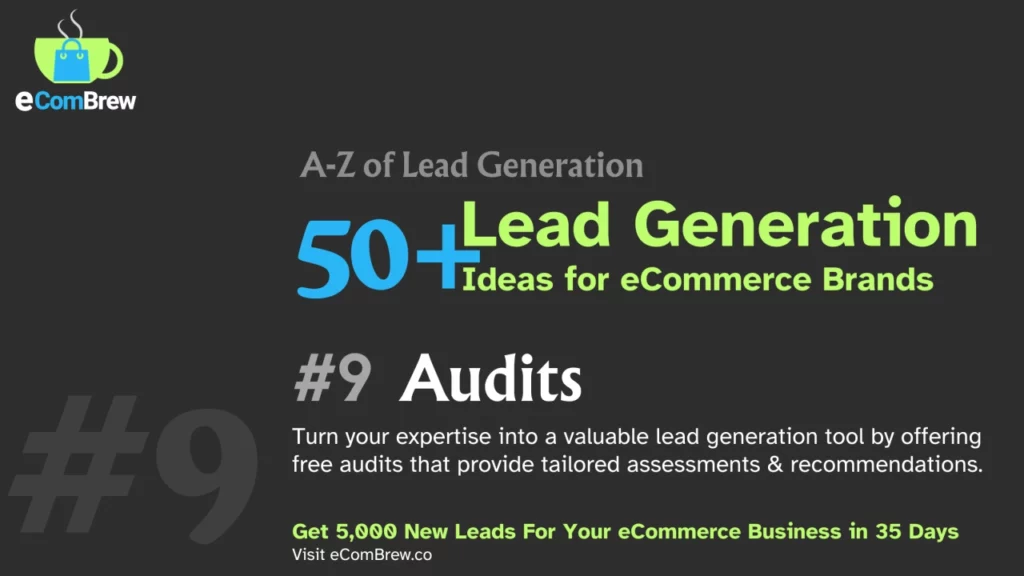 Audits As a Tool for Lead Generation